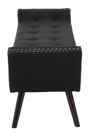Alea Black Fabric Bench - XShowhome Limited - Xshowhome