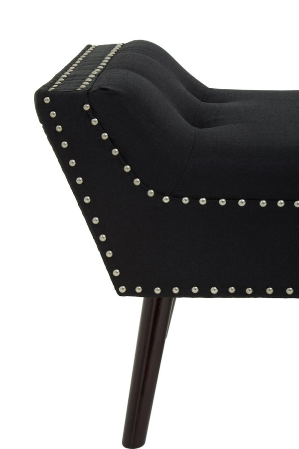Alea Black Fabric Bench - XShowhome Limited - Xshowhome
