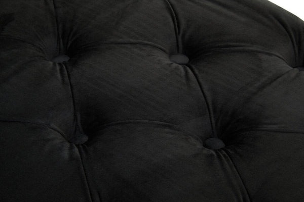 Alea Black Velvet Bench - Canwell Interiors Limited - Xshowhome