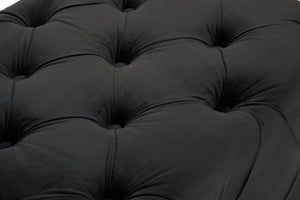 Alea Black Velvet Bench - Canwell Interiors Limited - Xshowhome