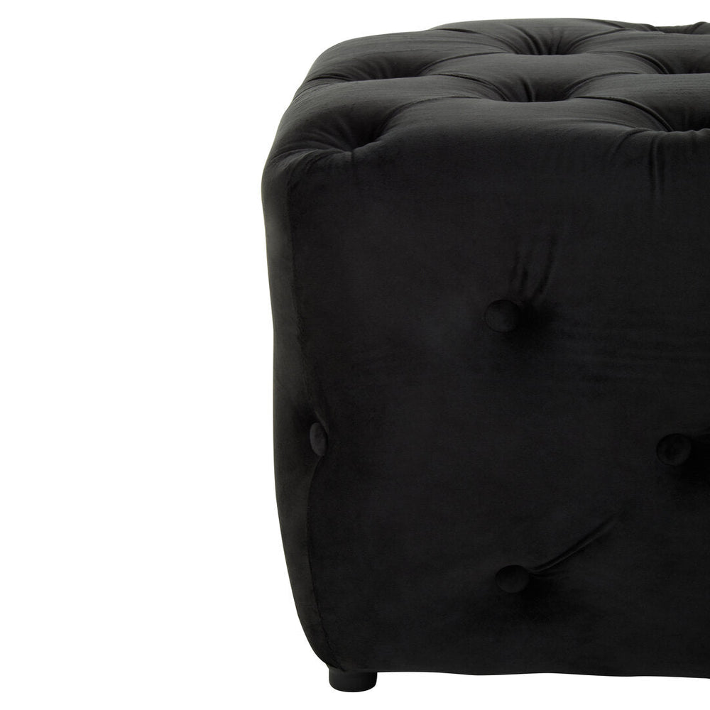 Alea Black Velvet Bench - Canwell Interiors Limited - Xshowhome