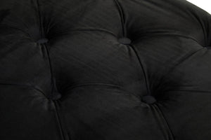 Alea Black Velvet Bench - XShowhome Limited - Xshowhome