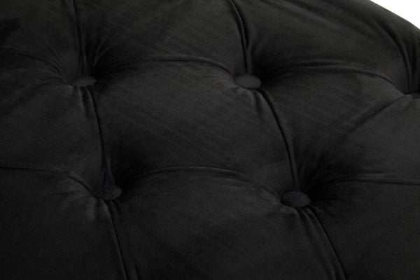 Alea Black Velvet Bench - XShowhome Limited - Xshowhome