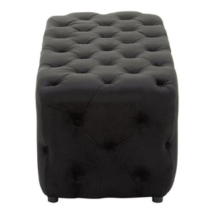 Alea Black Velvet Bench - XShowhome Limited - Xshowhome