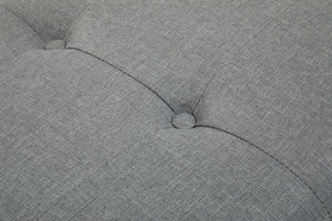 Alea Grey Fabric Bench - Canwell Interiors Limited - Xshowhome