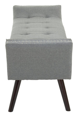 Alea Grey Fabric Bench - Canwell Interiors Limited - Xshowhome