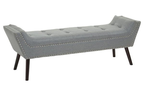 Alea Grey Fabric Bench - XShowhome Limited - Xshowhome
