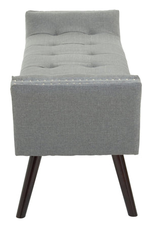 Alea Grey Fabric Bench - XShowhome Limited - Xshowhome