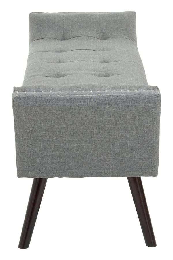 Alea Grey Fabric Bench - XShowhome Limited - Xshowhome