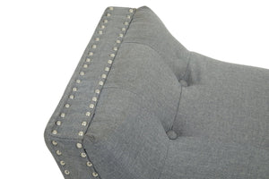 Alea Grey Fabric Bench - XShowhome Limited - Xshowhome