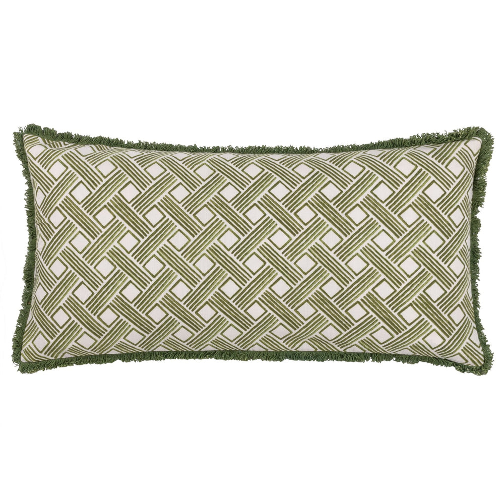 Alexa 30x60 Feather Filled Cushion Olive - Canwell Interiors Limited - Riva