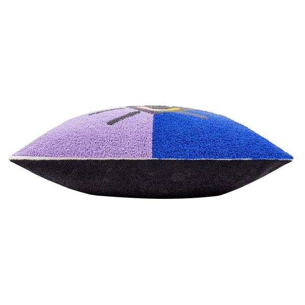 All Eyes on You 45x45 Feather Filled Cushion Lilac & Blue - Canwell Interiors Limited - Riva