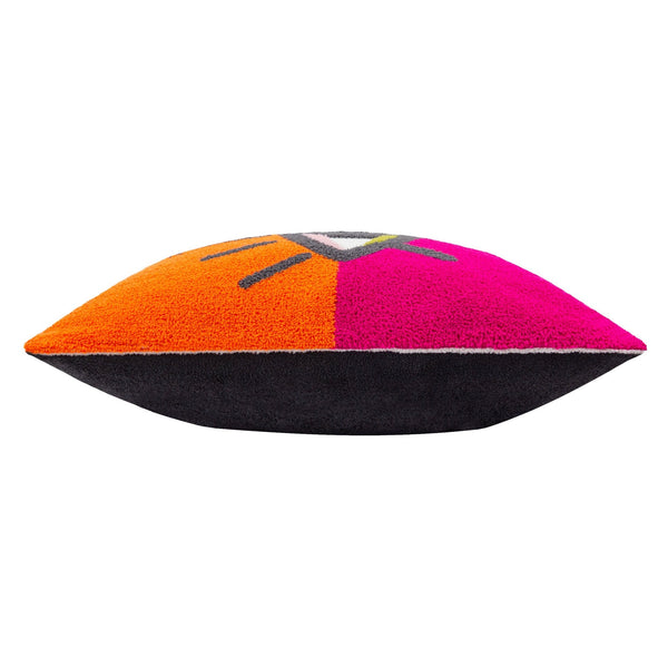 All Eyes on You 45x45 Feather Filled Cushion Orange & Pink - Canwell Interiors Limited - Riva