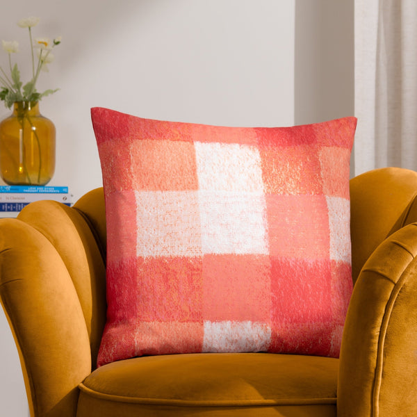 Alma 50x50 Feather Filled Cushion Pink - Canwell Interiors Limited - Riva