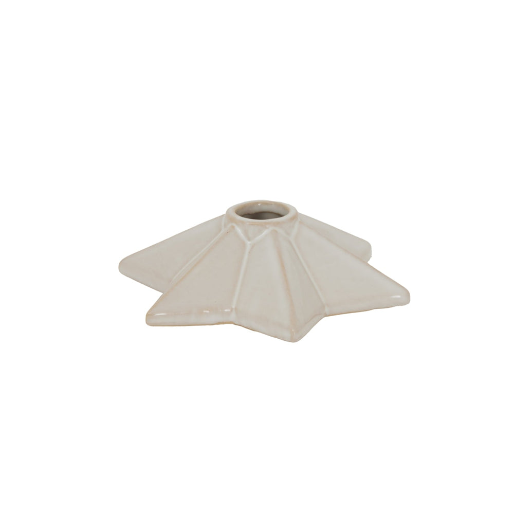 Alora Ceramic Angled Star Candle Holder - XShowhome Limited - Hills