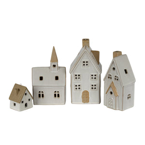 Alora Ceramic Church With LED Light - Canwell Interiors Limited - Hills