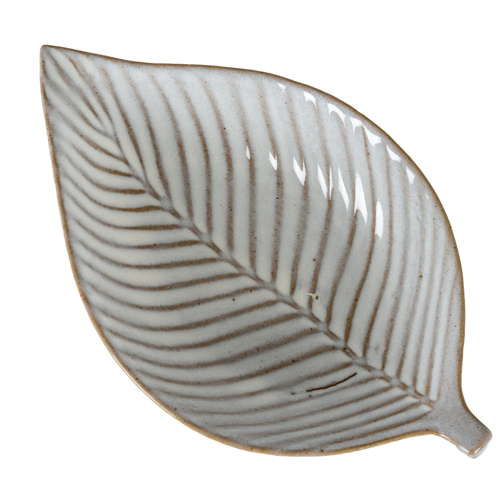 Alora Ceramic Elm Leaf Large Dish - Canwell Interiors Limited - Hills