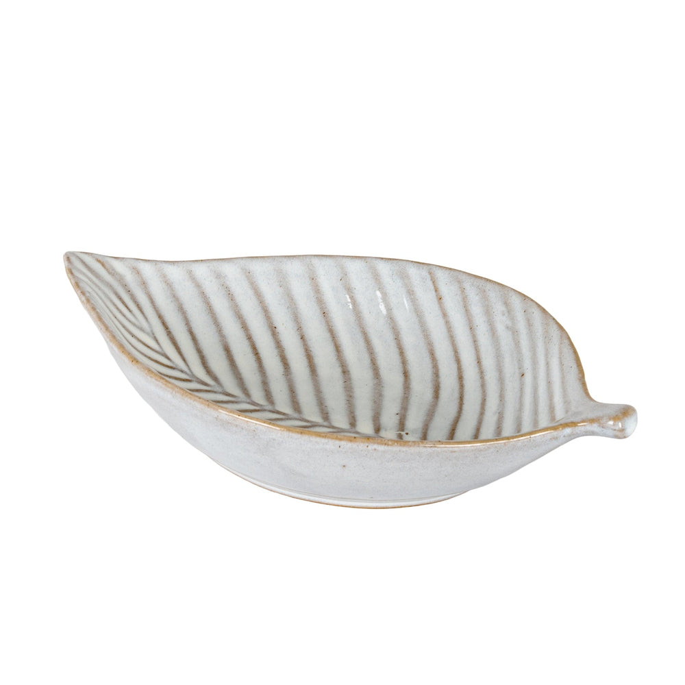 Alora Ceramic Elm Leaf Large Dish - Canwell Interiors Limited - Hills