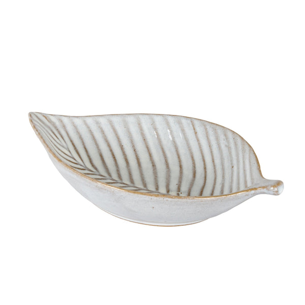 Alora Ceramic Elm Leaf Large Dish - Canwell Interiors Limited - Hills