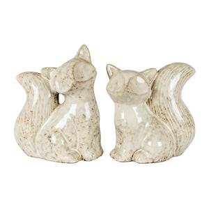 Alora Ceramic Fox Looking Right - Canwell Interiors Limited - Hills