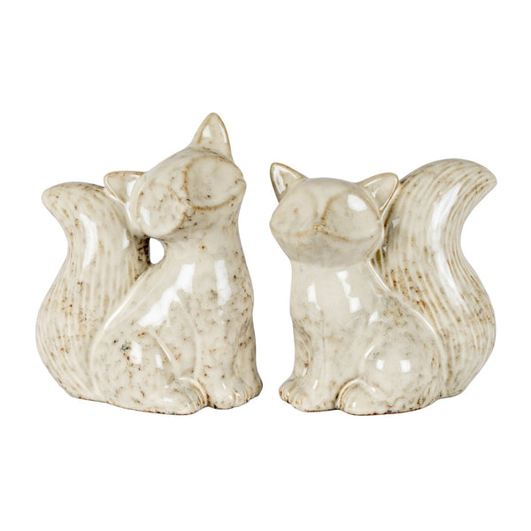 Alora Ceramic Fox Looking Right - Canwell Interiors Limited - Hills