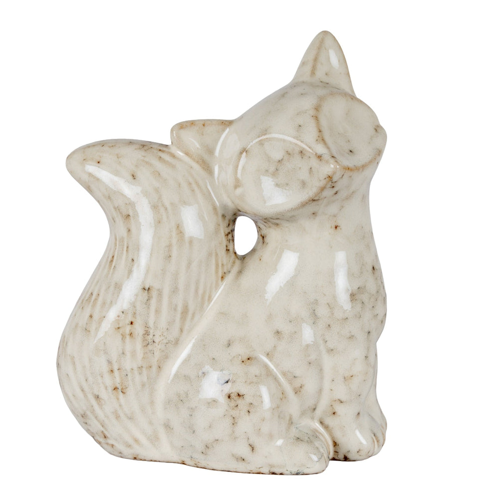 Alora Ceramic Fox Looking Right - Canwell Interiors Limited - Hills