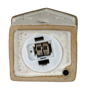 Alora Ceramic Large Town Cottage With LED Lights - Canwell Interiors Limited - Hills
