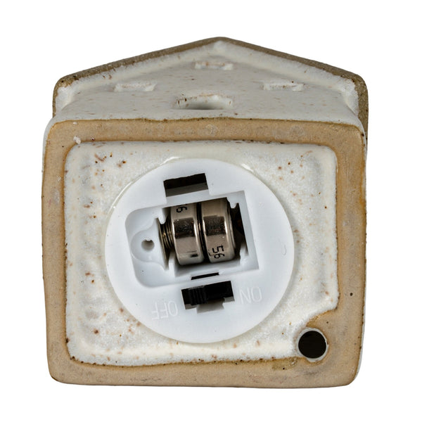 Alora Ceramic Large Town Cottage With LED Lights - Canwell Interiors Limited - Hills