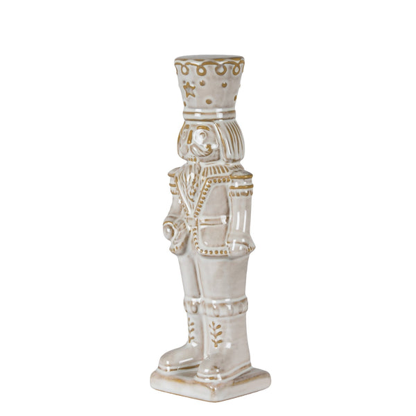 Alora Ceramic Nutcracker With Candy Cane - Canwell Interiors Limited - Hills