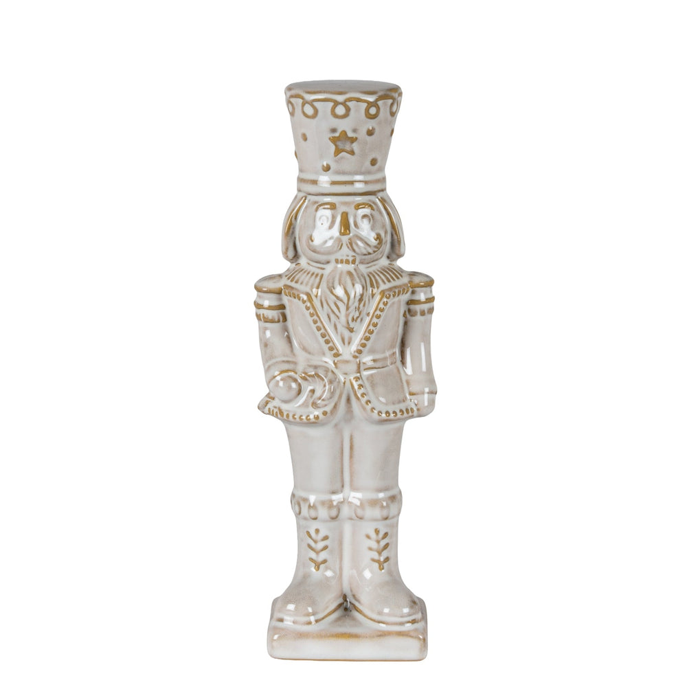 Alora Ceramic Nutcracker With Candy Cane - Canwell Interiors Limited - Hills