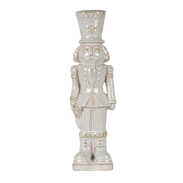 Alora Ceramic Nutcracker With Stocking - Canwell Interiors Limited - Hills