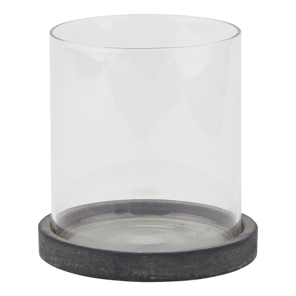 Amalfi Grey Hurricane Lantern - Canwell Interiors Limited - Hills