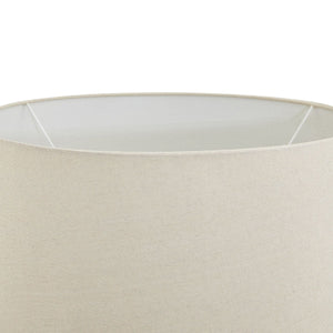 Amalfi Grey Table Lamp with Linen Shade - Canwell Interiors Limited - Hills