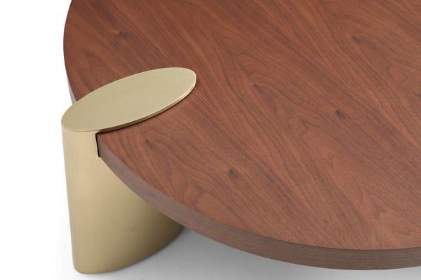 Amara Coffee Table - Small - Dark Walnut - Tommy Franks