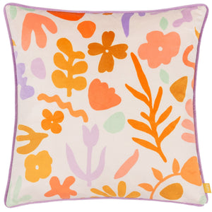 Amelie 43x43 Feather Filled Cushion Doodles - Canwell Interiors Limited - Riva
