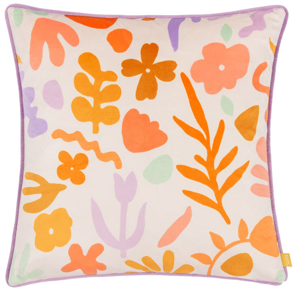 Amelie 43x43 Feather Filled Cushion Doodles - Canwell Interiors Limited - Riva