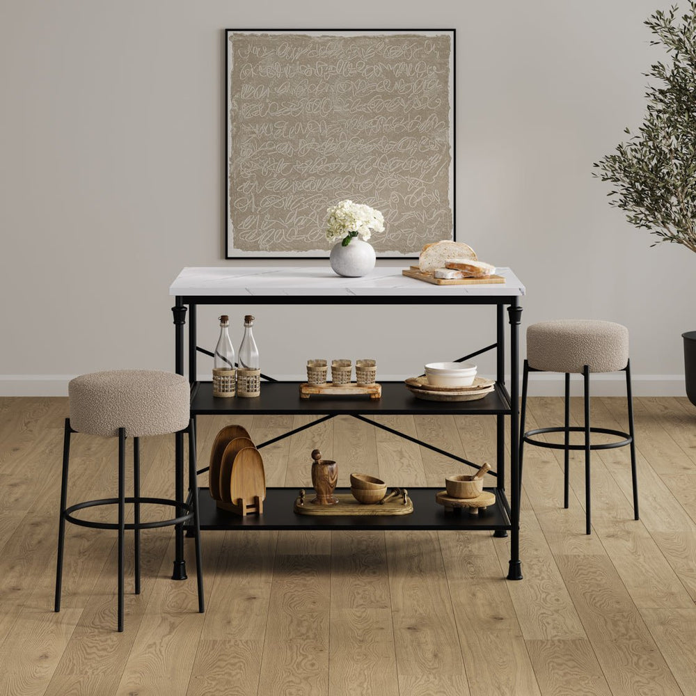 Anais Buff Counter Stool - Canwell Interiors Limited - Canwell