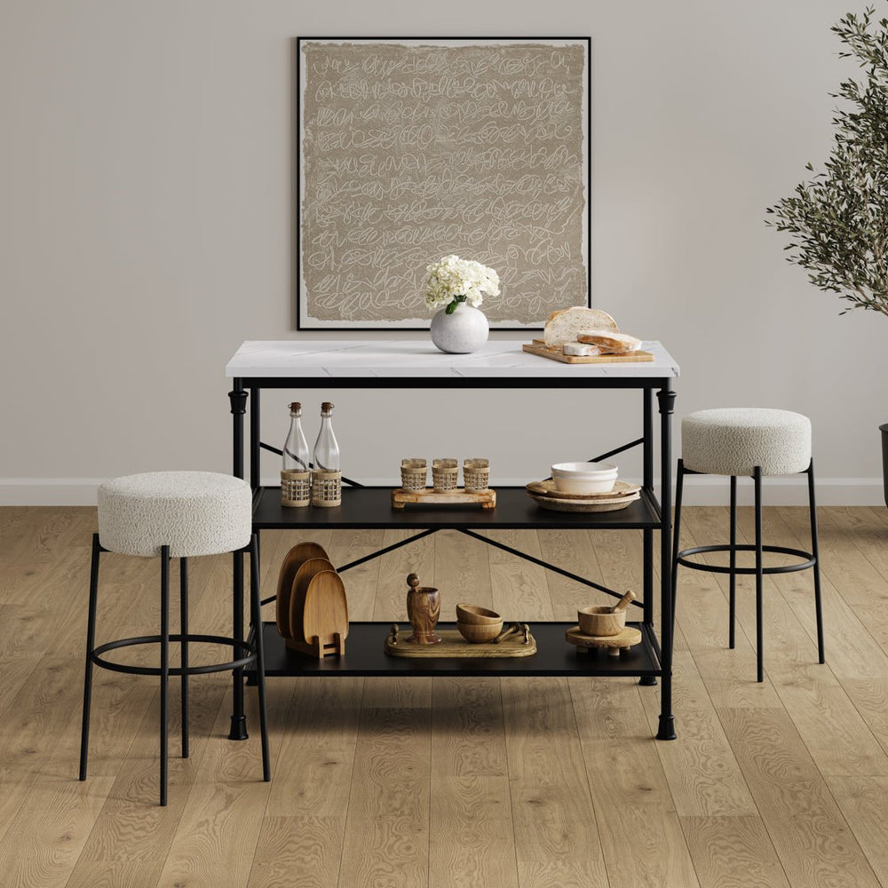 Anais Ivory Counter Stool - Canwell Interiors Limited - Canwell