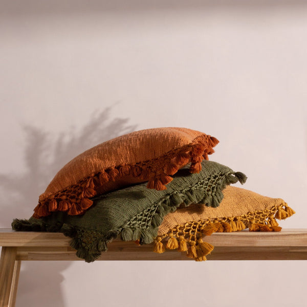 Anko 45x45 Feather Filled Cushion Ginger - Canwell Interiors Limited - Riva