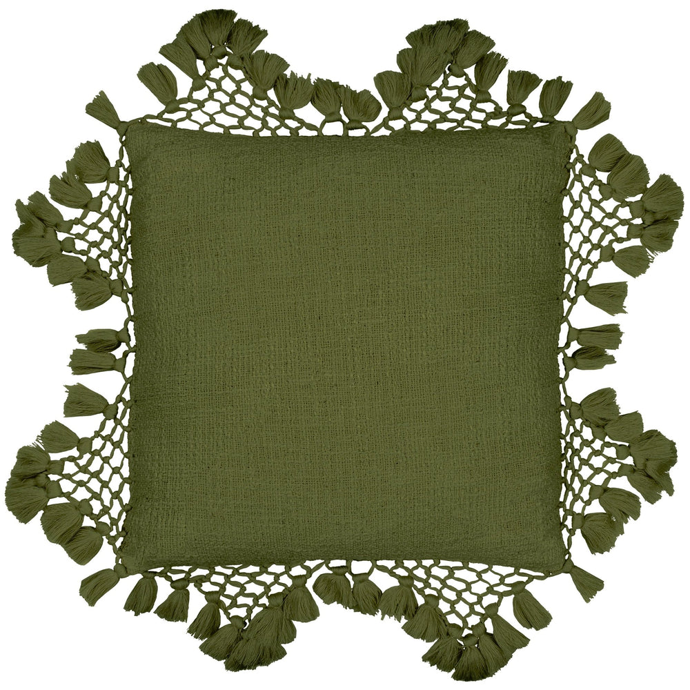 Anko 45x45 Feather Filled Cushion Khaki - Canwell Interiors Limited - Riva