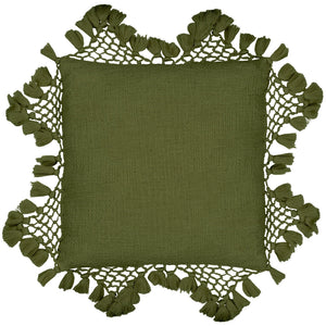 Anko 45x45 Feather Filled Cushion Khaki - Canwell Interiors Limited - Riva