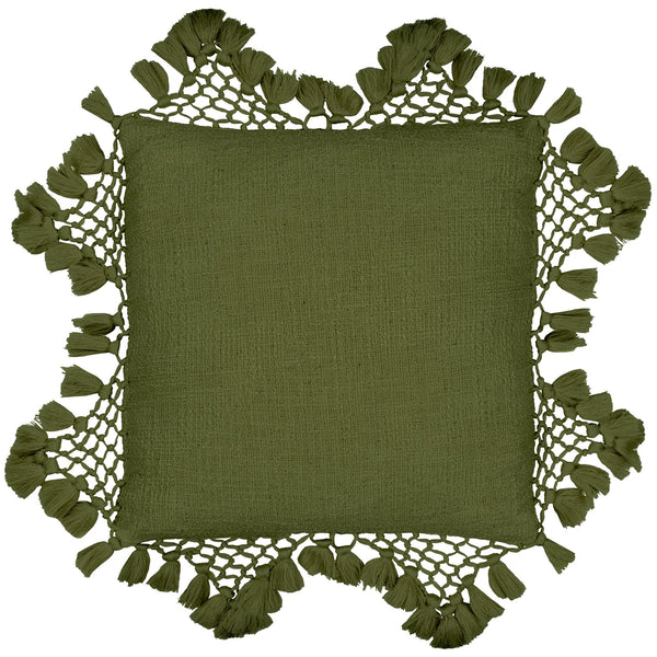 Anko 45x45 Feather Filled Cushion Khaki - Canwell Interiors Limited - Riva