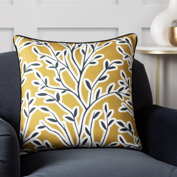 Annika 50x50 Feather Filled Cushion Honey - Canwell Interiors Limited - Riva