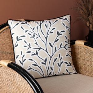 Annika 50x50 Feather Filled Cushion Oatmeal - Canwell Interiors Limited - Riva