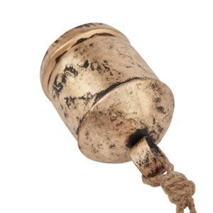 Antique Gold Bell Bauble - Canwell Interiors Limited - Hills
