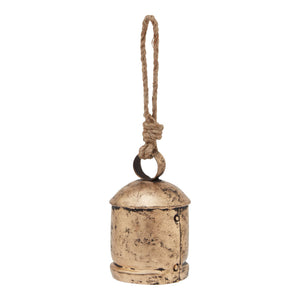 Antique Gold Bell Bauble - Canwell Interiors Limited - Hills