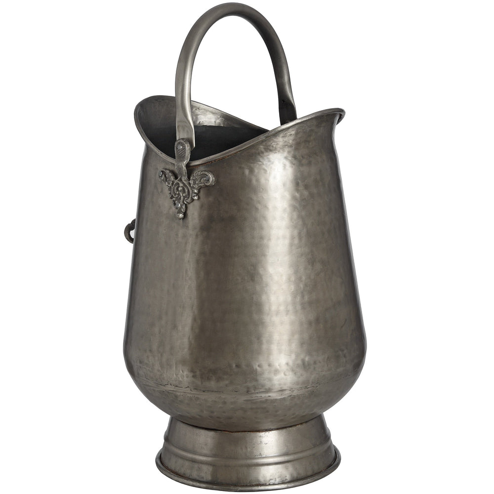 Antique Pewter Coal Bucket - Canwell Interiors Limited - Hills
