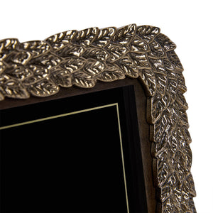Antiqued Gold Leaf Photo Frame 5x7 Inch - XShowhome Limited - Libra