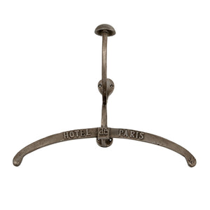 Antiqued Silver Coat Hanger With Hook - Canwell Interiors Limited - Hills