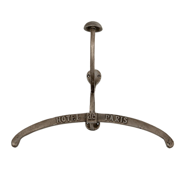 Antiqued Silver Coat Hanger With Hook - Canwell Interiors Limited - Hills